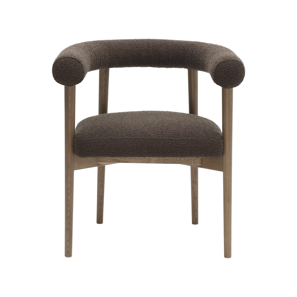 Chaise de salle à manger Bruna marron