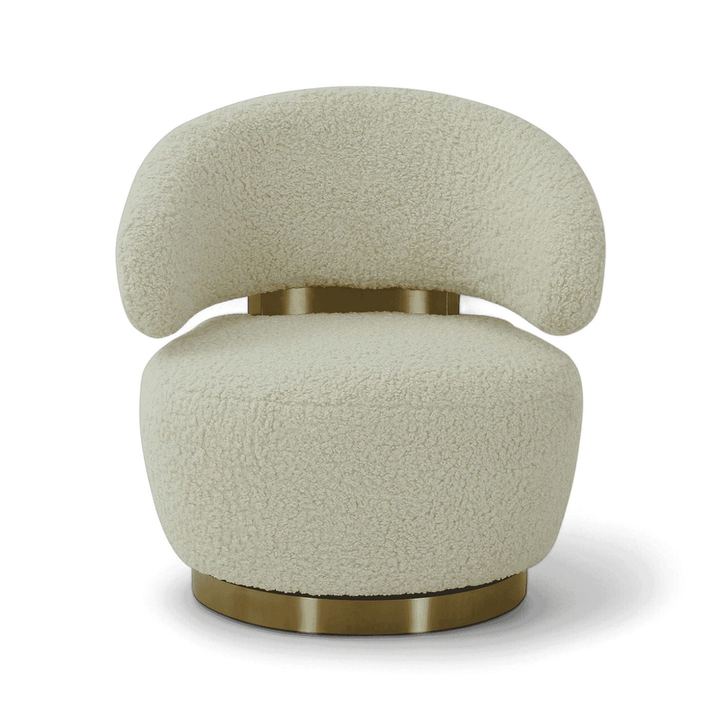 Chaise en peau de mouton Polaris