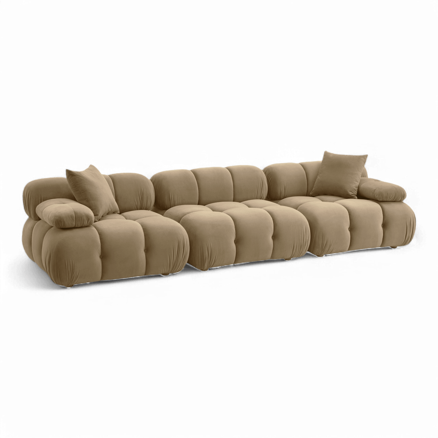 Canapé modulable Solace Camel Velvet