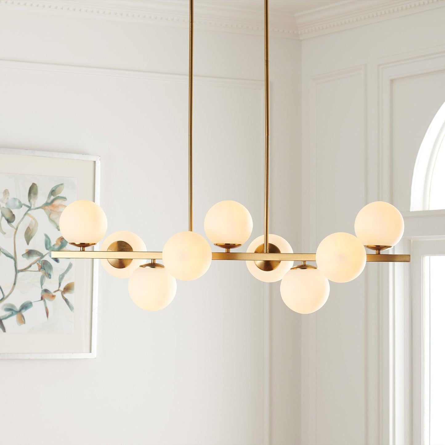 Lustre Solara Or Antique