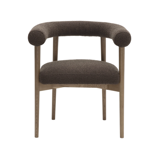 Chaise de salle à manger Bruna marron