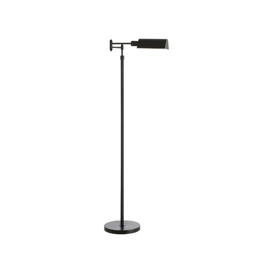 Lampadaire de travail Calvus noir