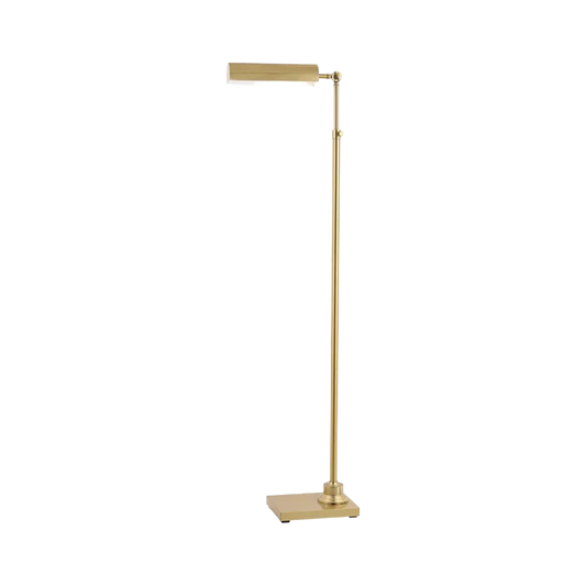 Lampadaire de travail Calvus doré