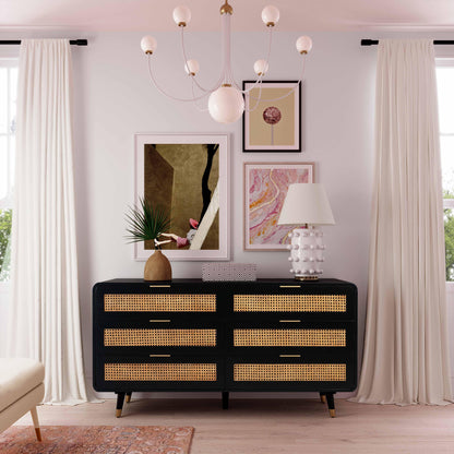 Commode Jade à 6 tiroirs
