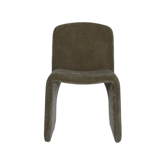 Chaise de salle à manger Kuna verte