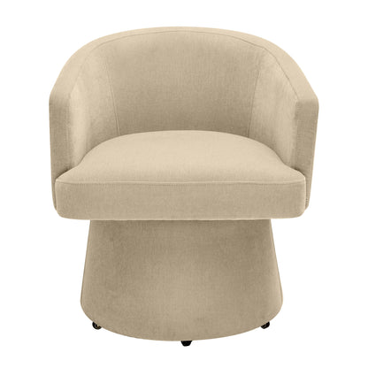 Chaise de bureau à roulettes Cosmos Taupe