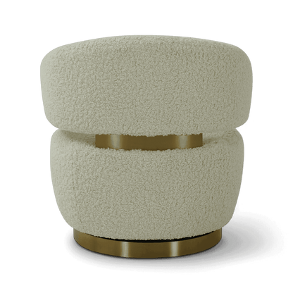 Chaise en peau de mouton Polaris