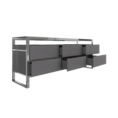Commode Bari grise
