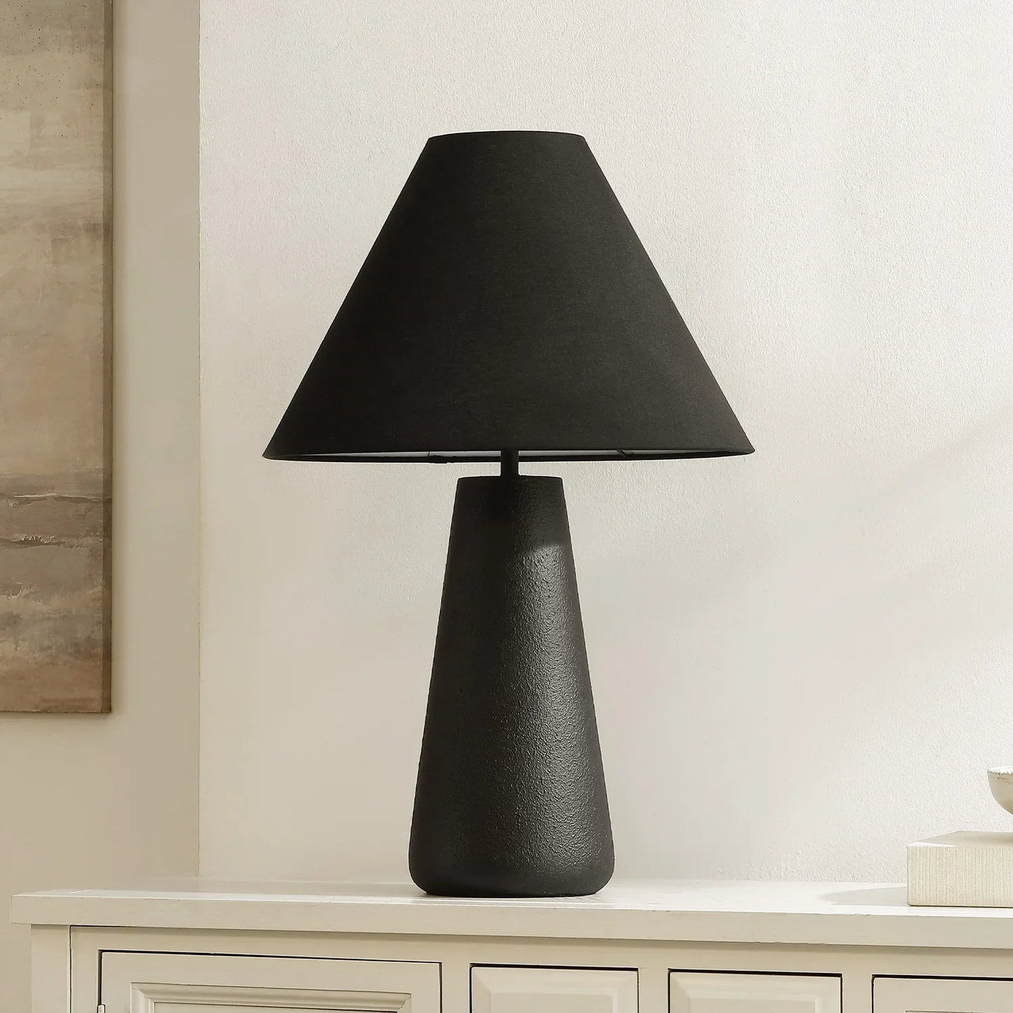 Lampe de table Flint noire