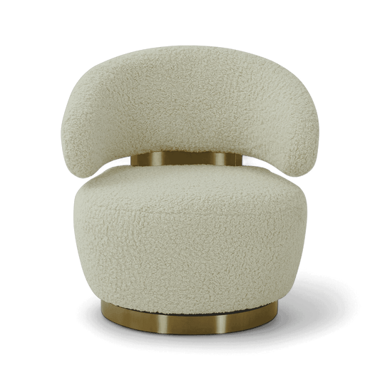 Chaise en peau de mouton Polaris