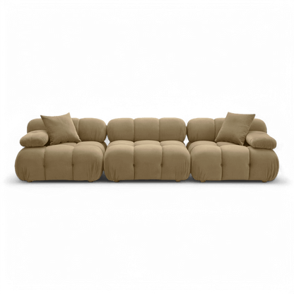 Canapé modulable Solace Camel Velvet