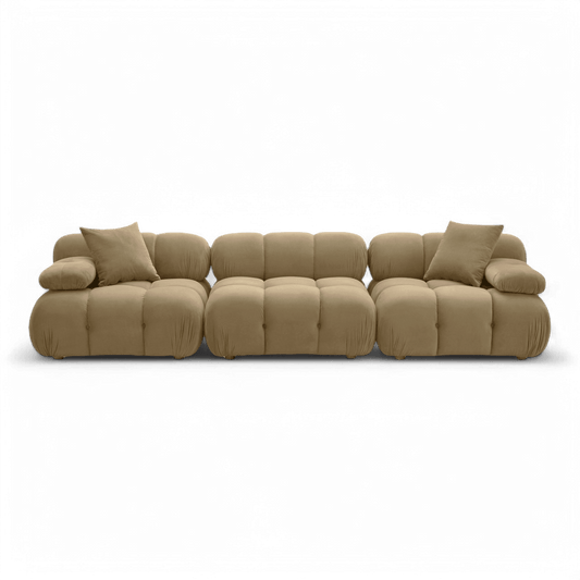 Canapé modulable Solace Camel Velvet