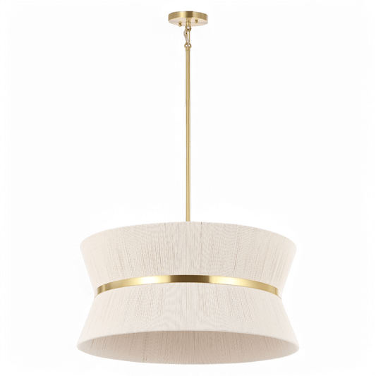 Lustre Soleil en laiton