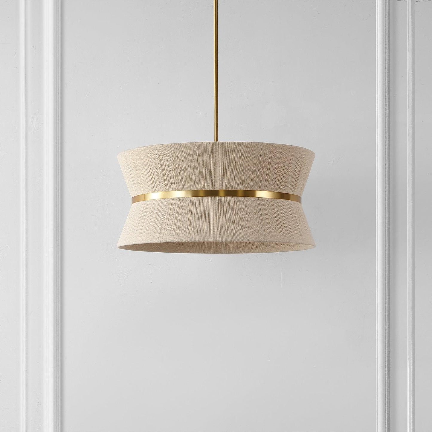 Lustre Soleil en laiton